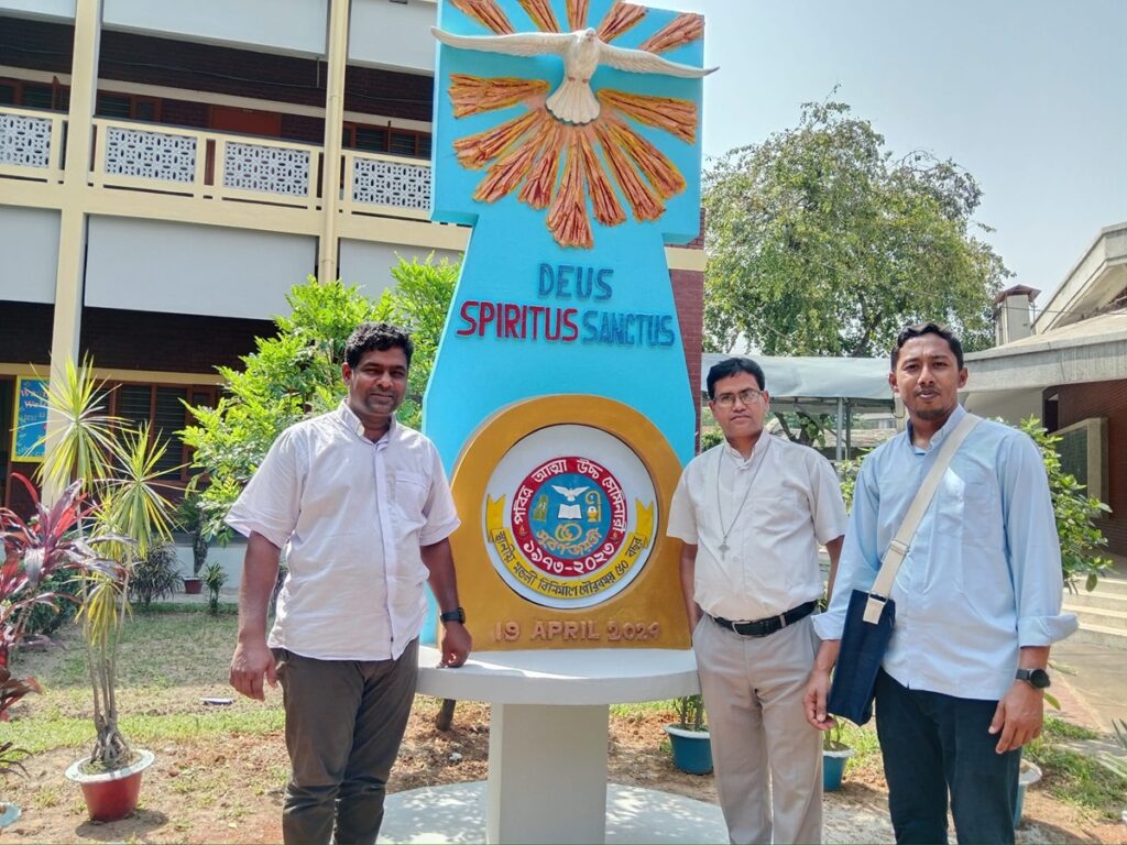 Mgr Emmanuel Kanon Rozario, président de la Commission épiscopale bangladaise pour le séminaire, le 19 avril lors du 50e anniversaire de l’unique séminaire du pays.