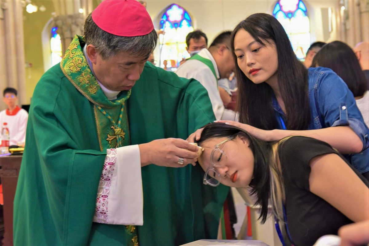 Mgr Joseph Shen Bin, évêque de Shanghai, a participé à la conférence internationale sur l’Église de Chine qui s’est tenue à Rome le 21 mai.