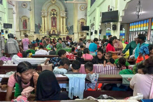 Plusieurs églises du diocèse de Novaliches (Grand Manille) ont ouvert leurs portes comme centres d’évacuation au passage du typhon Gaemi.