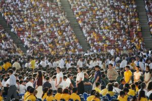 « Ensemble, nous remercions le Seigneur pour l’Église à Singapour qui est riche en charismes, vibrante, grandissante… » (Pape François, Singapour, 12 septembre 2024)