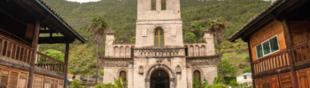 Eglise de Cizhong province du Yunnan, construite par les missionnaires des MEP, XIX e siècle.