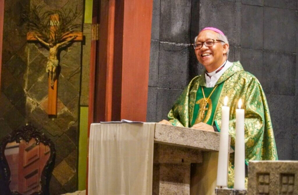 Le nouveau cardinal Paskalis Bruno Syukur, évêque de Bogor en Indonésie.