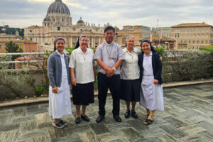 Mgr Celso Ba Shwe, évêque de Loikaw, ici en septembre 2024 au Vatican, où il s’est rendu pour participer à un programme de formation pour les nouveaux évêques.