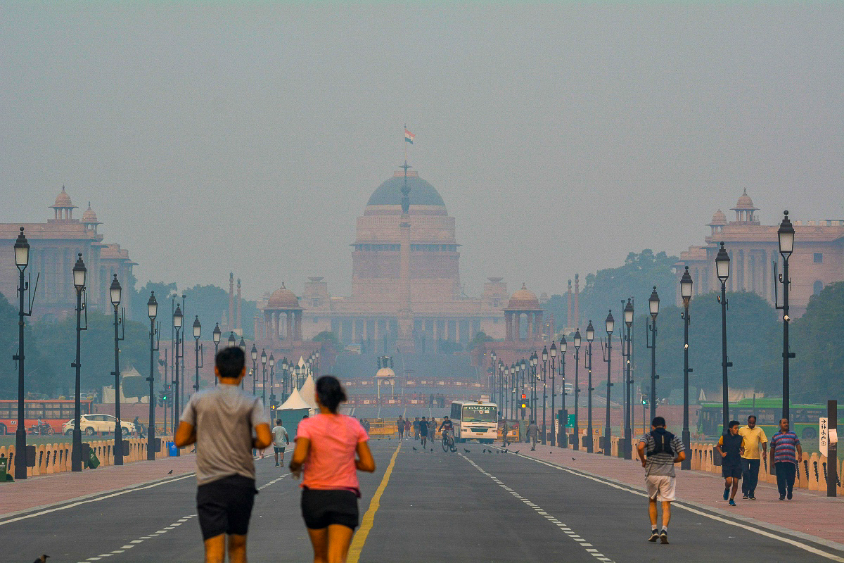 La région de la capitale indienne fait face chaque année a des épisodes de pollution de l’air intenses.