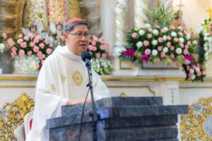 Le cardinal Tagle (ici à Pasay, Philippines, en août 2024) relie la dernière encyclique Dilexit Nos sur le Sacré Cœur avec la synodalité missionnaire et le Jubilé 2025.