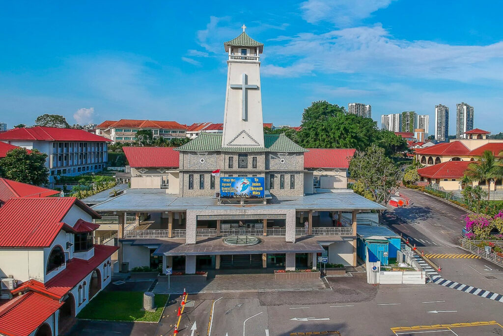 L’église Saint-Joseph dans le quartier de Bukit Timah (centre-ouest de Singapour).