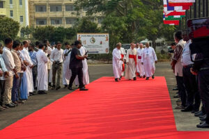 Le cardinal Tagle, fin novembre à Goa lors de l’ouverture de l’exposition décennale des reliques de saint François Xavier.