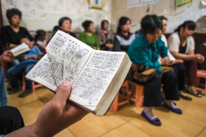 Une « Église de maison » en Chine.