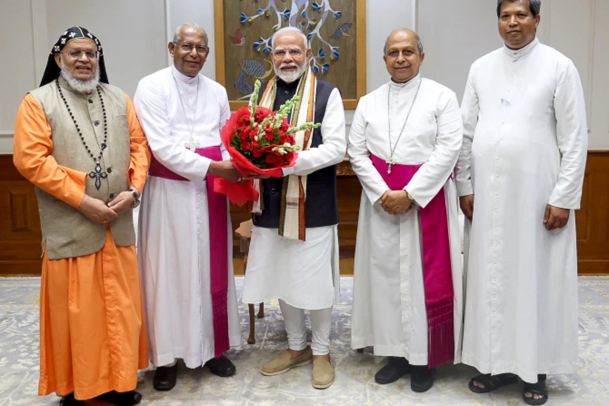 Une rencontre du Forum chrétien uni (UCF) en juillet 2024 avec le Premier ministre Narendra Modi.