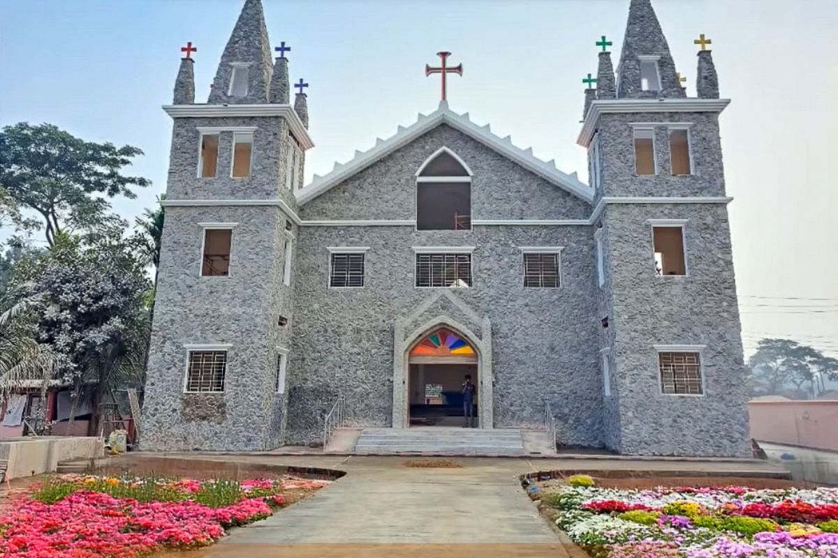 La nouvelle cathédrale de la Miséricorde Divine de Sylhet.