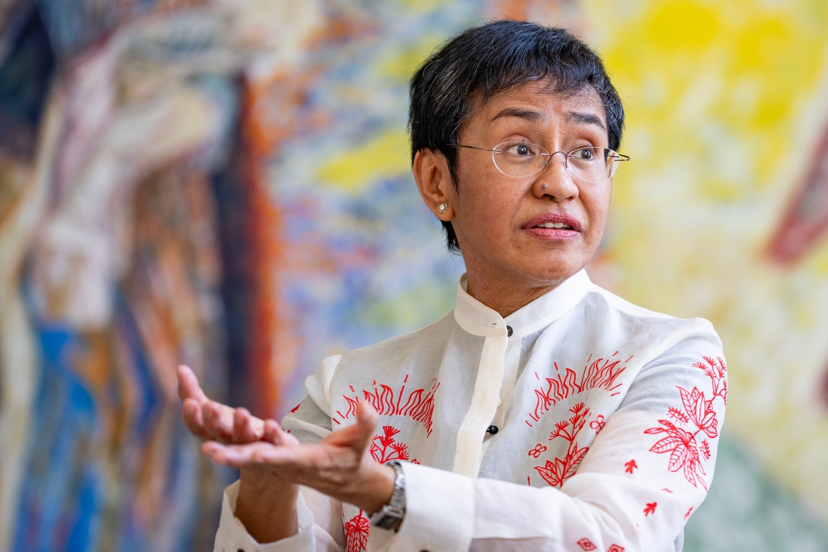 Maria Ressa, lauréate du prix Nobel, journaliste, écrivaine et cofondatrice du site d’information philippin Rappler, est intervenue en janvier au Vatican.