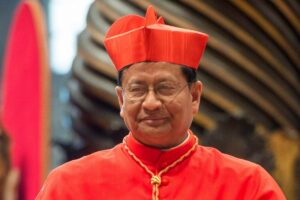 Le cardinal Charles Maung Bo, archevêque de Rangoun et président de la Conférence épiscopale birmane, âgé de 76 ans.