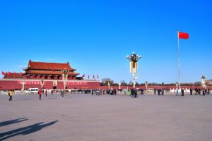 Les commémorations du massacre du 4 juin 1989 sur la place Tiananmen (« place de la porte de la paix céleste » à Pékin) n’ont pas pu avoir lieu à Hong-Kong.