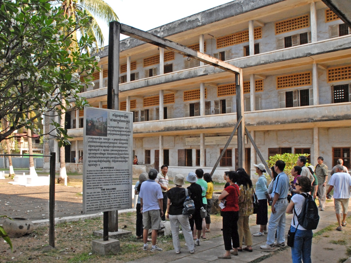 Musée du Génocide de Tuol Sleng, Phnom Penh.