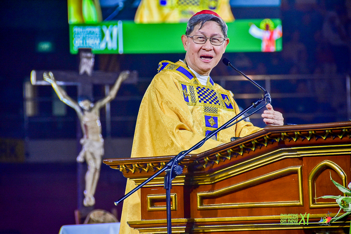 La conférence annuelle philippine sur la nouvelle évangélisation a été lancée en 2013 par le cardinal Tagle, qui participait à la 11e édition (ici le 19 juillet à Manille).