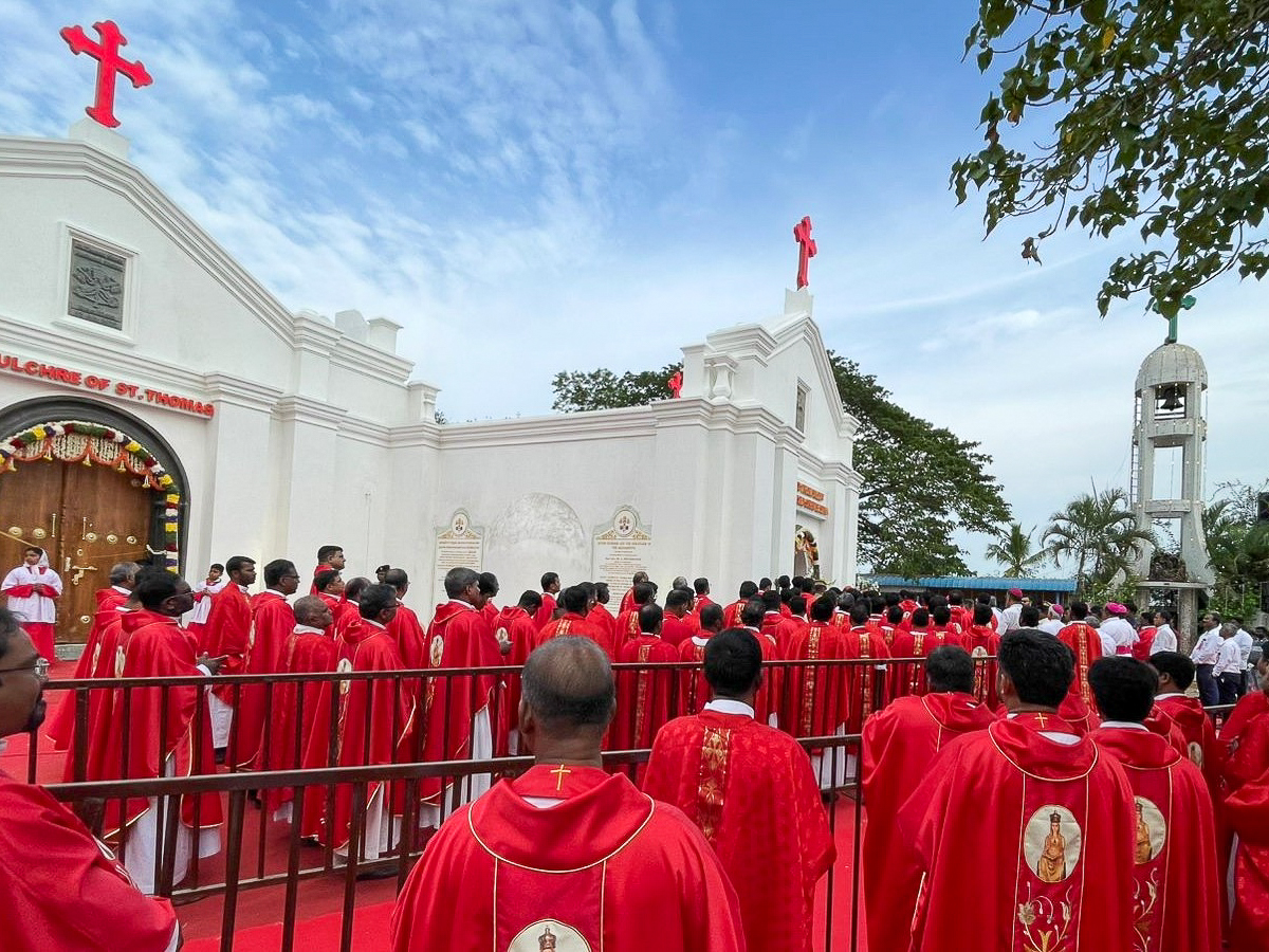 Le sanctuaire Saint-Thomas de Chennai a été élevé au rang de basilique mineure le 3 juillet dernier dans l’État du Tamil Nadu.