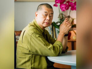 Jimmy Lai Chee-ying, fondateur de l’Apple Daily, est détenu depuis 2020 à Hong-Kong dans le cadre de la loi sur la sécurité nationale.