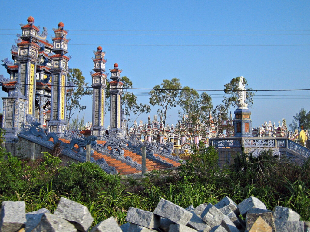 Le cimetière d’An Bang, à Hué dans le centre du Vietnam.