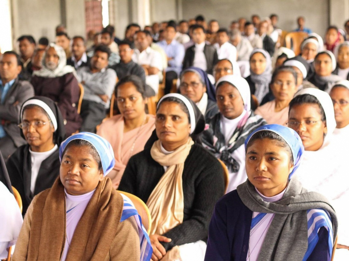 Une célébration en 2019 dans le diocèse de Miao, (État de l'Arunachal Pradesh, dans l’extrême nord-est de l’Inde).