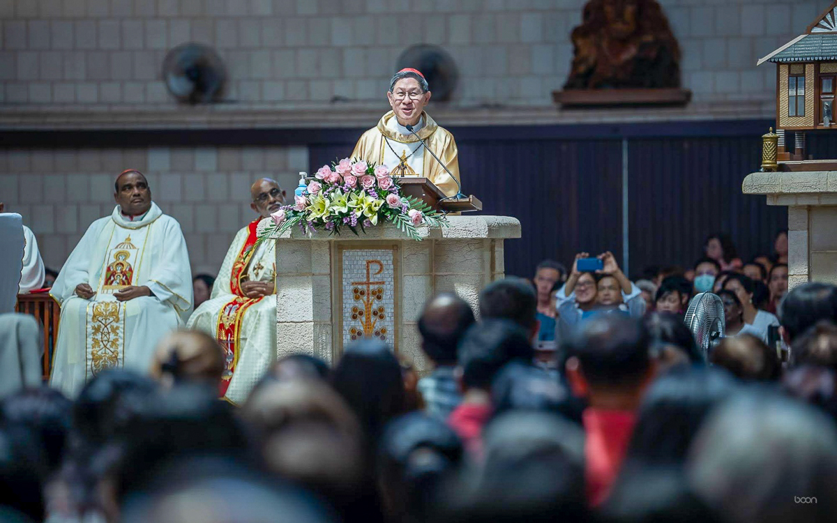Cardinal Tagle : « Souvenez-vous, il est le Chemin, la Vérité et la Vie. Il est l’Étoile. Il est notre but. Il est notre espérance ! Venez rejoindre le pèlerinage de Jésus ! »