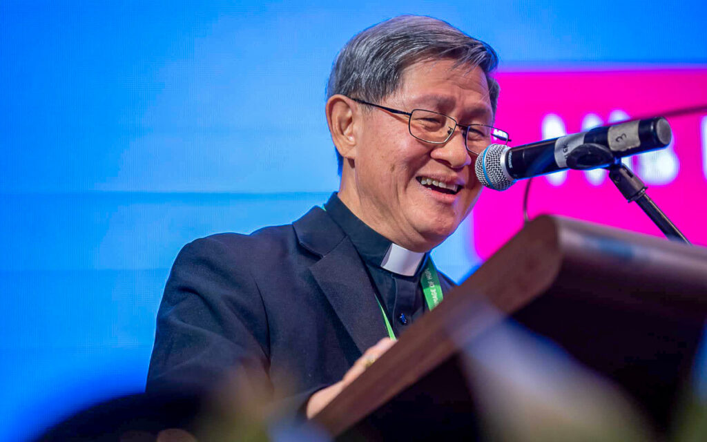 Le cardinal Tagle, le 27 novembre à Penang durant son discours d'ouverture du congrès de la FABC