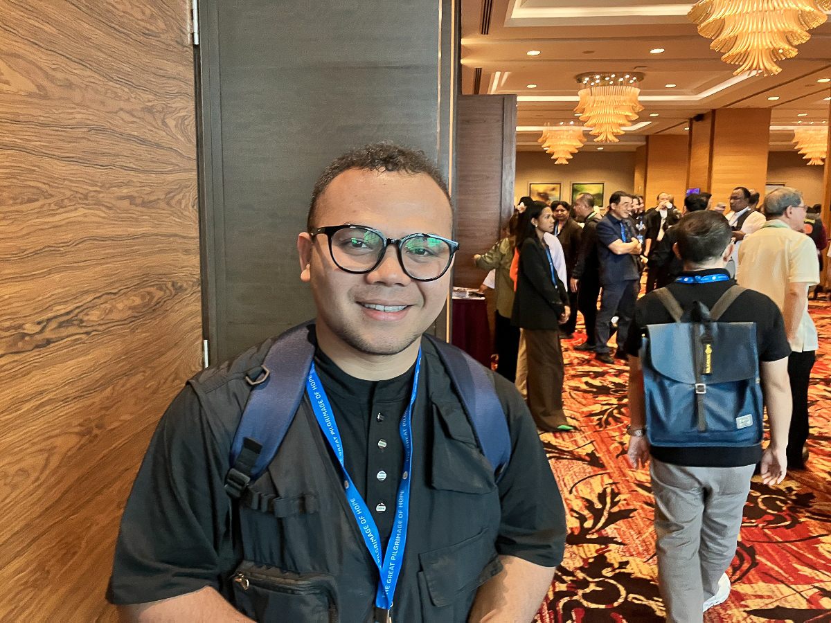 Père Rikardus, missionnaire indonésien en Mongolie