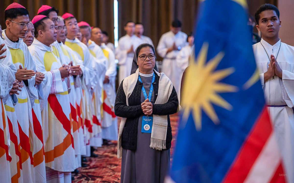 Sœur Mabel Dhar, supérieure générale de sa congrégation à Shillong (Meghalaya), est « profondément touchée par la présence de Dieu au pèlerinage d’espérance 2025 (Great Pilgrimage of Hope) des Églises d’Asie ».