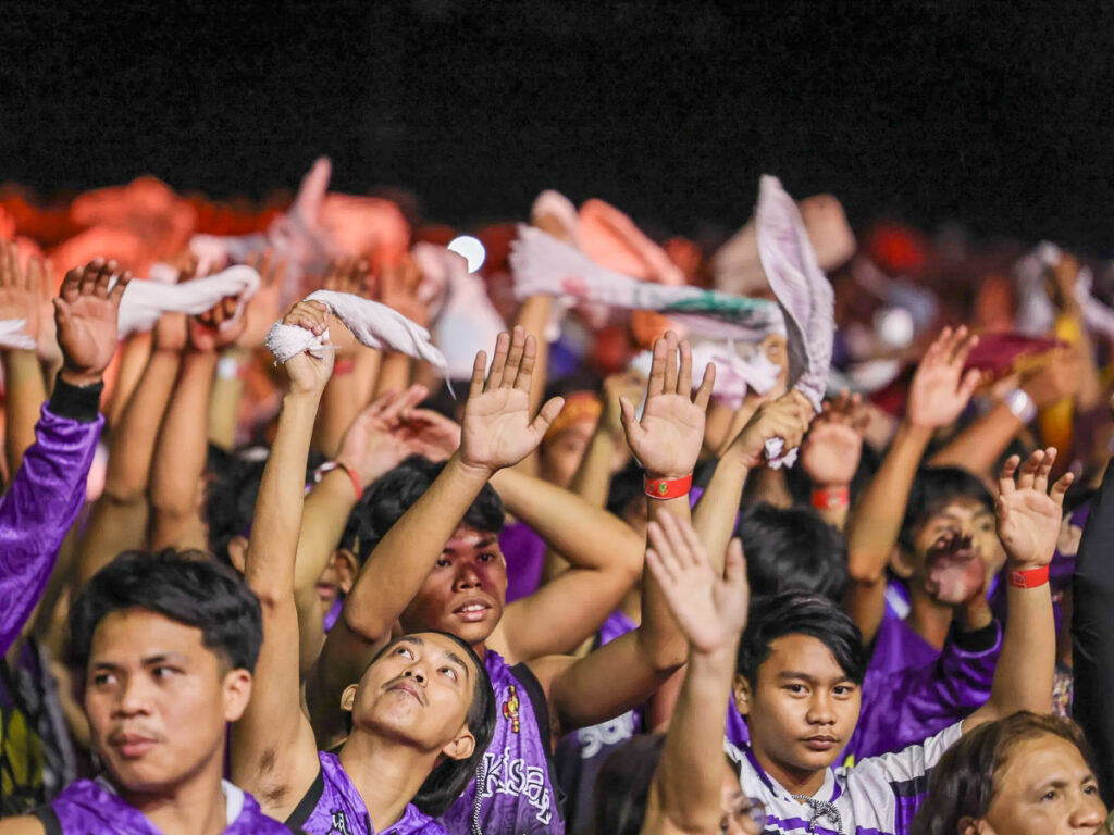 Le vendredi 9 janvier à Manille au début de la « Traslacion », la procession du Nazaréen Noir qui rassemble chaque année plusieurs millions de pèlerins.