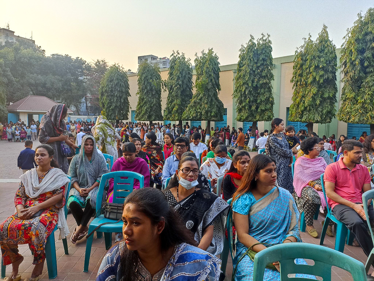 Le 18 février durant une messe à Dacca pour le mercredi des Cendres.