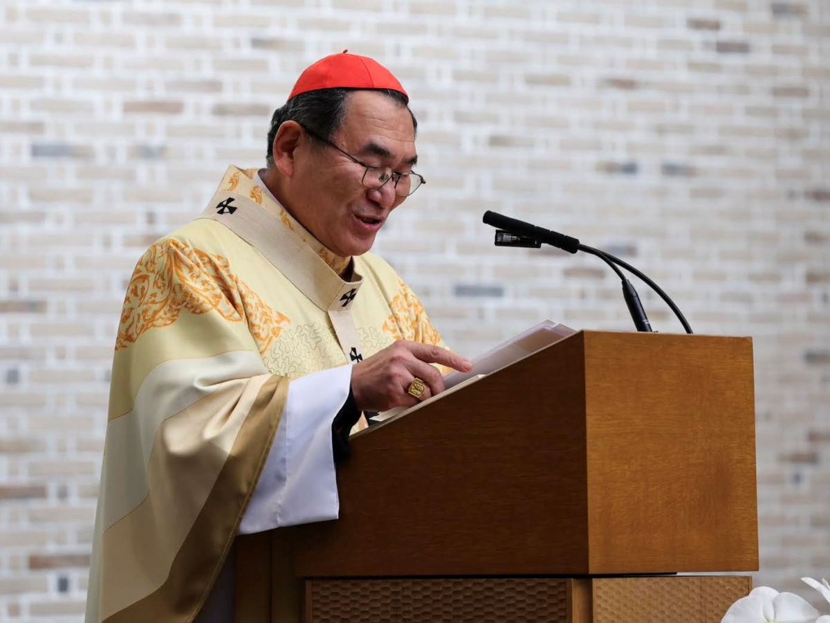 Le cardinal Kikuchi a appelé à l’unité nationale après les élections du 8 février au Japon.