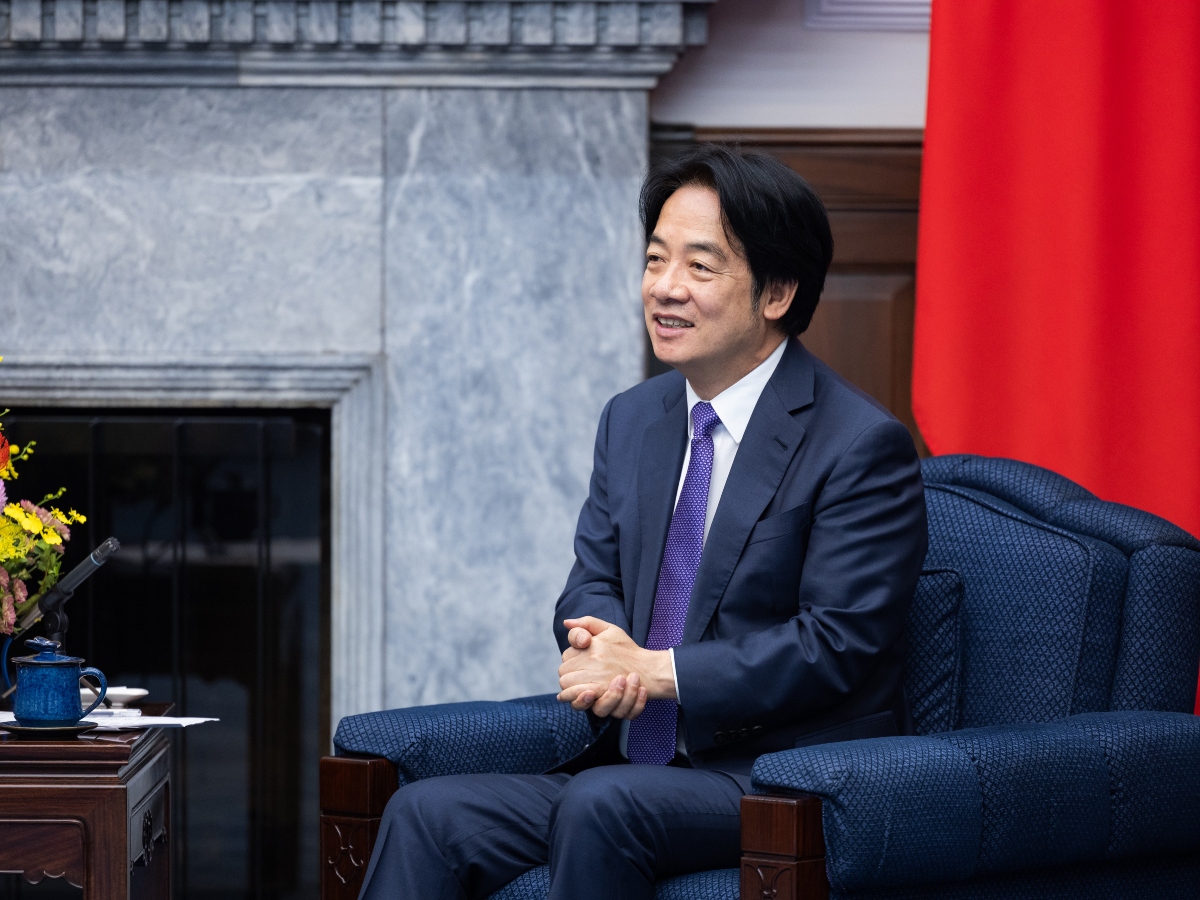 Le président taïwanais Lai Ching-te (ici en octobre 2024) a envoyé une lettre au pape Léon XIV en réponse au message pour la 59e Journée mondiale de la paix.