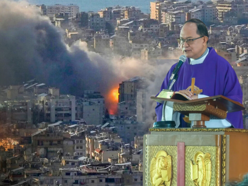 Le cardinal David, vice-président de la FABC, alerte sur les dangers d’une « guerre moderne » de plus en plus déshumanisée au Moyen-Orient.