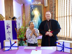 Mercredi 18 mars à Phnom Penh, lors de la session de clôture de l’enquête diocésaine pour la cause de béatification des martyrs du Cambodge.