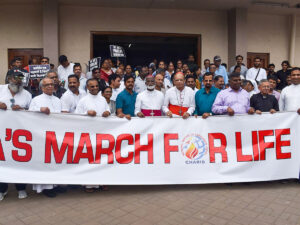 La marche pour la vie organisée le 10 août 2023 à Pune, dans le sud de l’Inde, coorganisée par le service international CHARIS et la Conférence épiscopale indienne.