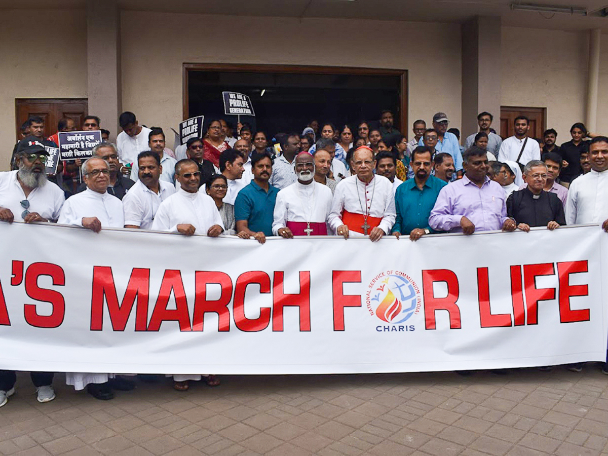 La marche pour la vie organisée le 10 août 2023 à Pune, dans le sud de l’Inde, coorganisée par le service international CHARIS et la Conférence épiscopale indienne.