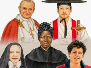 Les cinq saints patrons des JMJ de Séoul 2027.