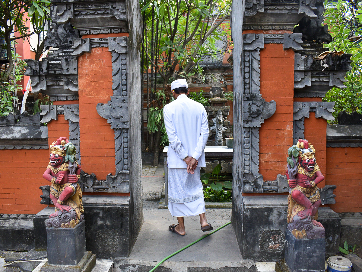 Sur 287 millions d’Indonésiens, on compte 87 % de musulmans et 11 % de chrétiens, ainsi que les minorités hindoues et bouddhistes, entre autres (ici un temple à Jakarta).