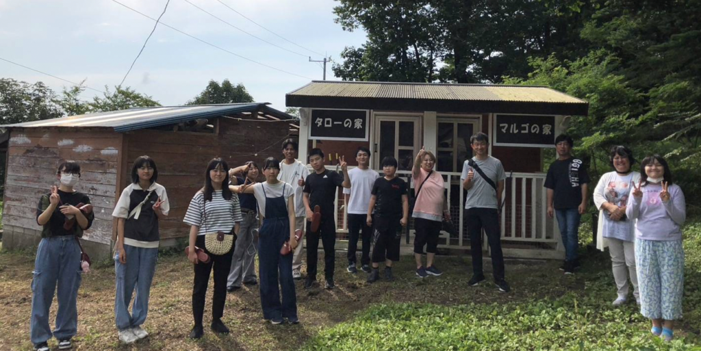 Sortie avec le « Club des grands agneaux » avec M. Sugiyama et Mme Monalisa