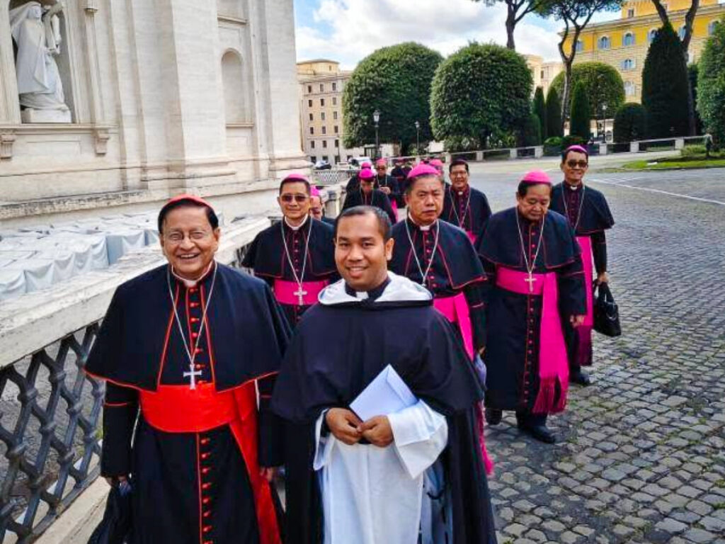 Les évêques birmans ont effectué leur visite ad limina la semaine dernière à Rome.