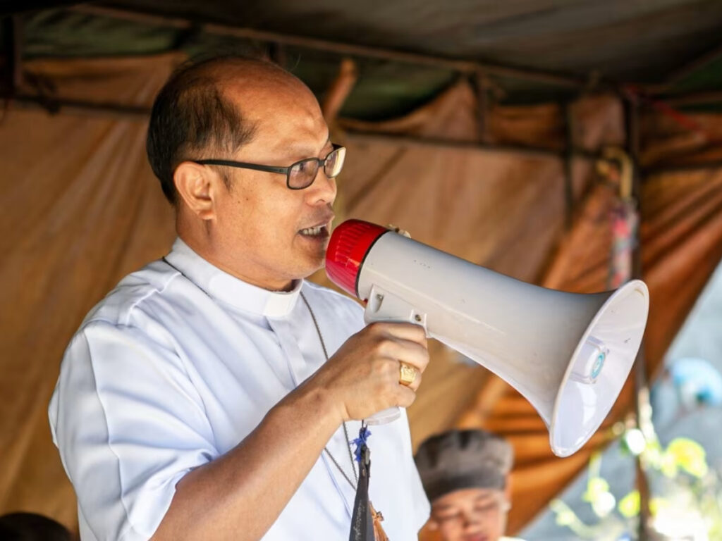 L’Église en Asie est chargée d’apporter la compassion, la miséricorde et la réconciliation à la société (ici un évêque philippin en 2026).