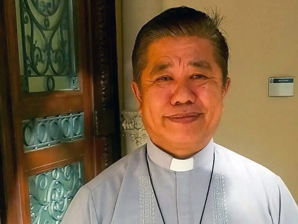 Mgr Celso Ba Shwe, évêque du diocèse de Loikaw, capitale de l’État de Kayah dans le centre de la Birmanie.