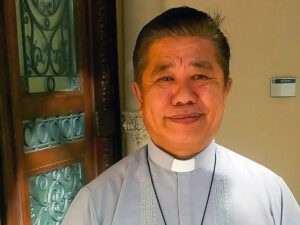 Mgr Celso Ba Shwe, évêque du diocèse de Loikaw, capitale de l’État de Kayah dans le centre de la Birmanie.
