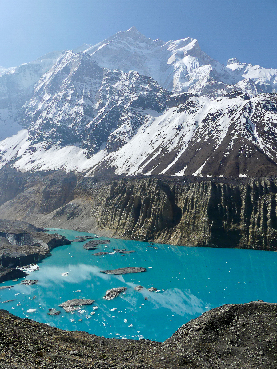 L'Annapurna I'un des quatorze géants du Népal.