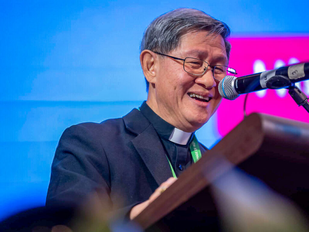 Le cardinal Tagle a été élu doyen du Collège des cardinaux le 8 octobre 2026 à Rome.